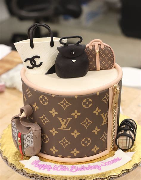 louis vuitton bag birthday cakes|happy birthday lou cake.